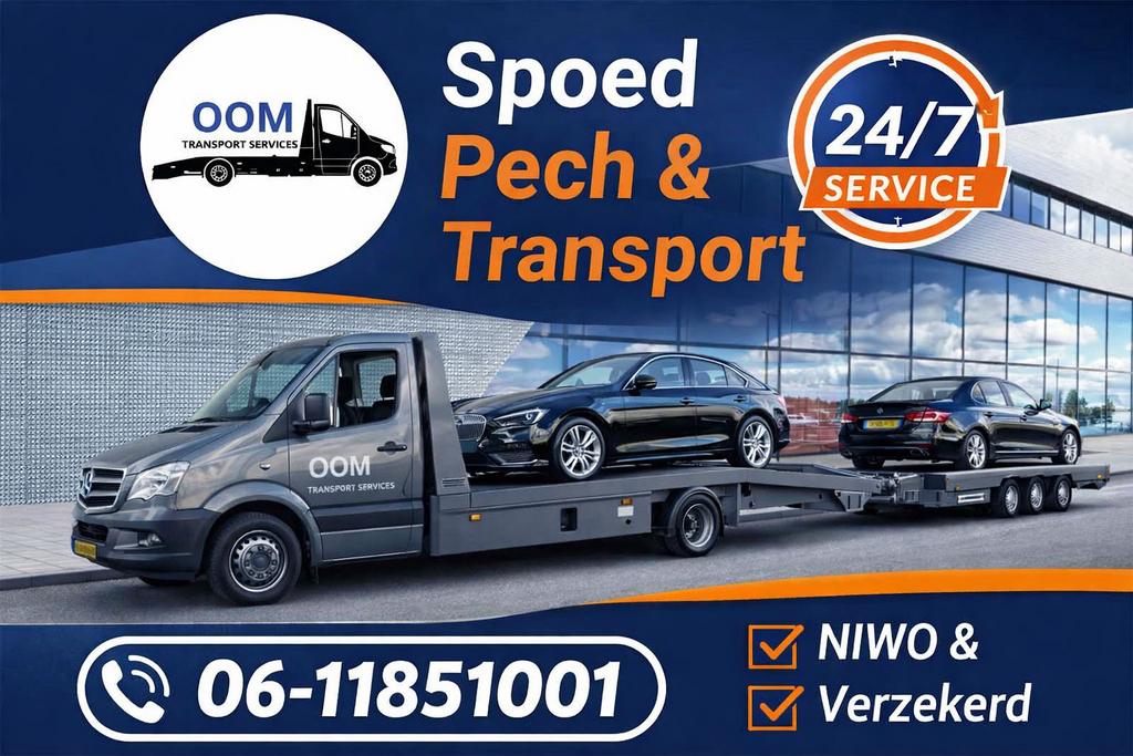 Sleepdienst OOM AutoTransport Takeldienst | Pechhulp Berging, Auto diversen, Ophalen