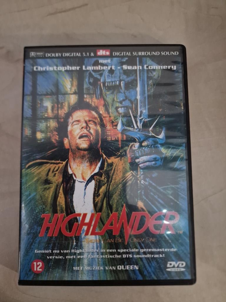 Highlander 1 dvd teab, Ophalen of Verzenden