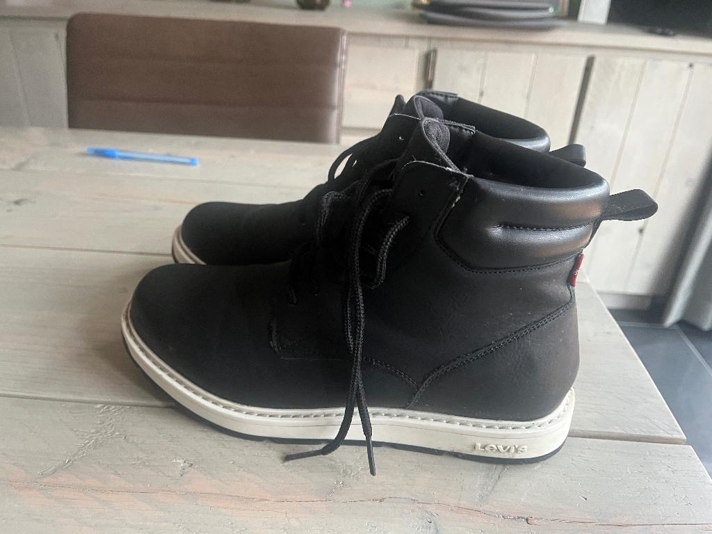 Heren schoenen, Ophalen of Verzenden, Zo goed als nieuw, Zwart