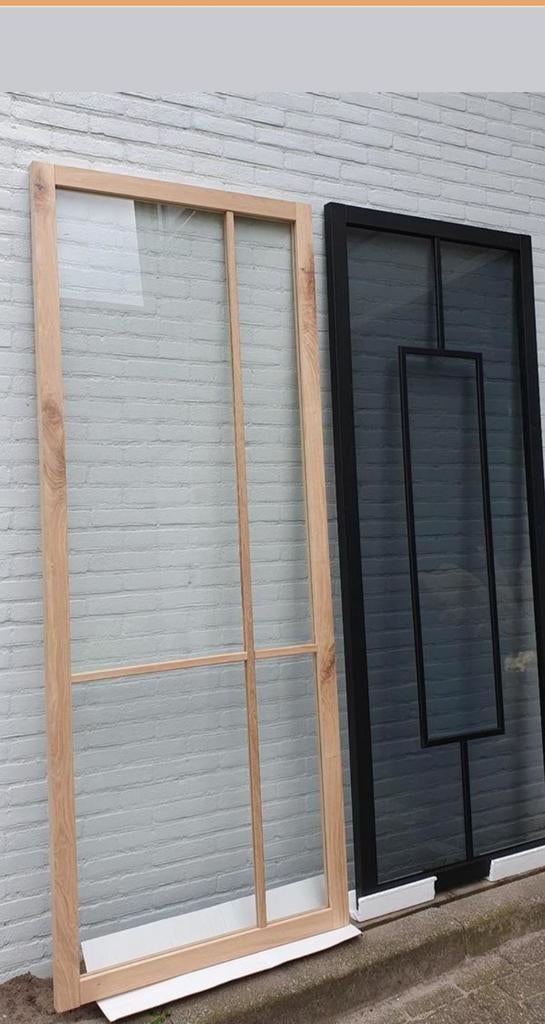 Moderne glazen binnendeuren - Nieuw!, Doe-het-zelf en Verbouw, Deuren en Horren, 80 tot 100 cm, Binnendeur, Nieuw, Ophalen of Verzenden