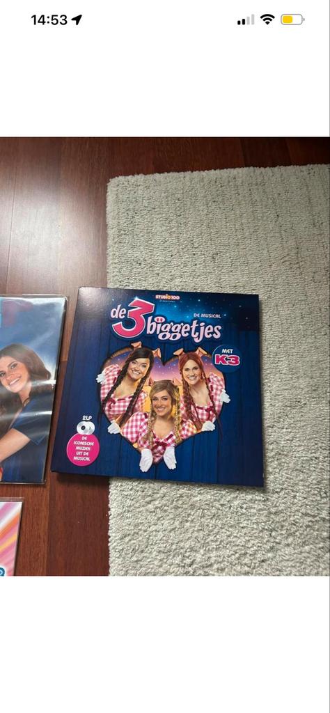 K3 VINYL, Cd's en Dvd's, Ophalen, Zo goed als nieuw, Muziek