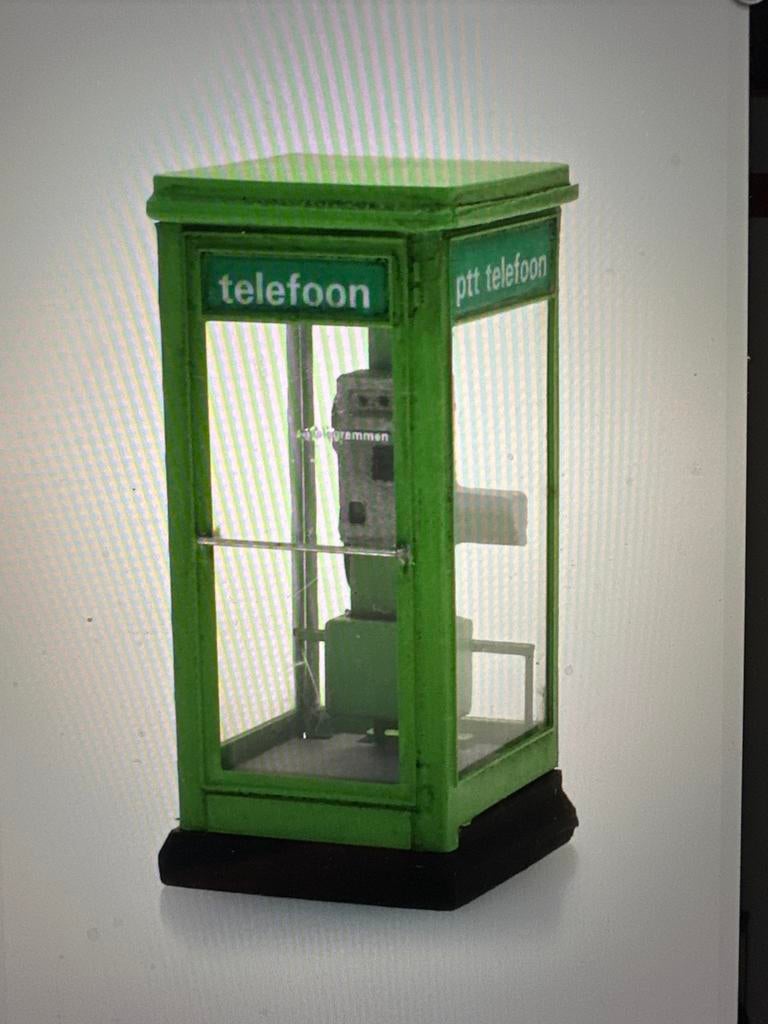 Artitec 10.397 PTT Telefooncel Bouwpakket H0, Verzenden, Nieuw