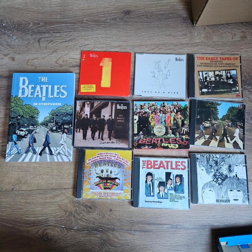 The Beatles CD's en Stripboek, Ophalen of Verzenden, Gebruikt