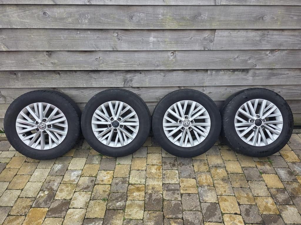 VW Velgen met Zomerbanden 16inch - Origineel, Ophalen, Overige, Gebruikt, 16 inch