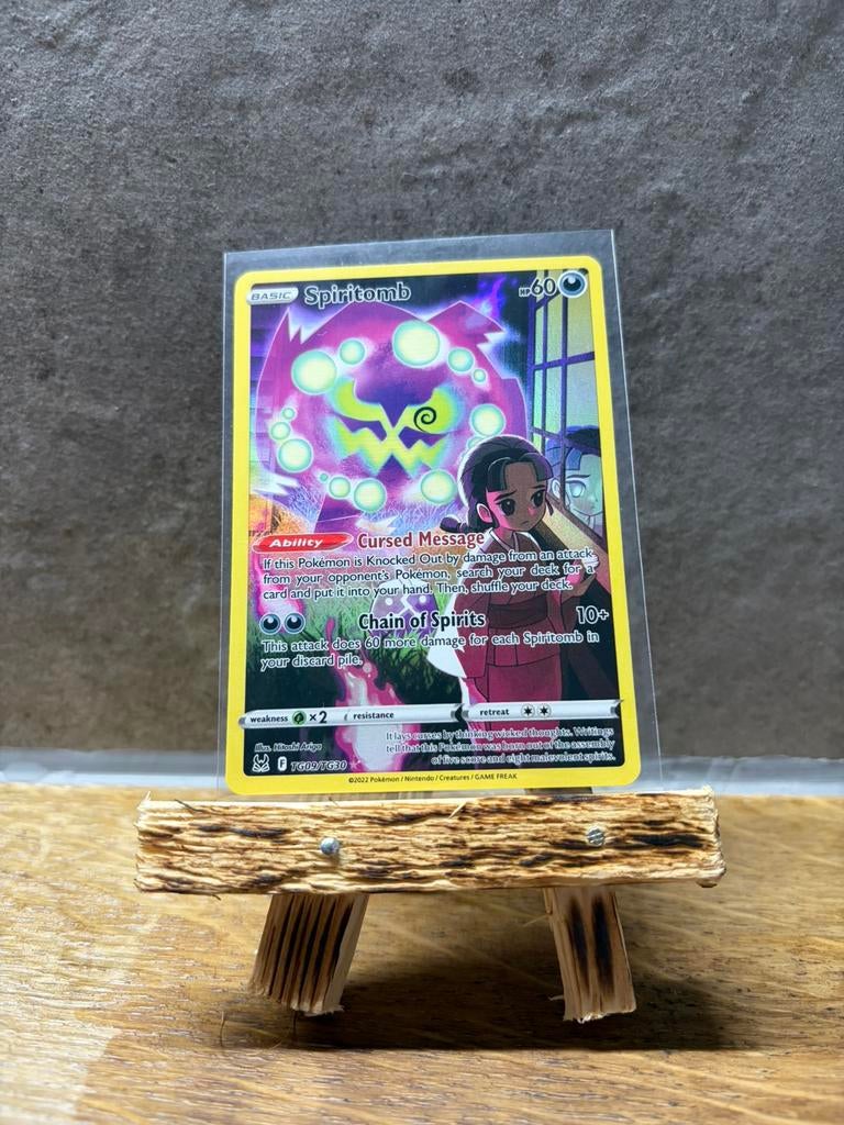 Pokemon spiritomb, Verzenden, Nieuw, Losse kaart, Foil