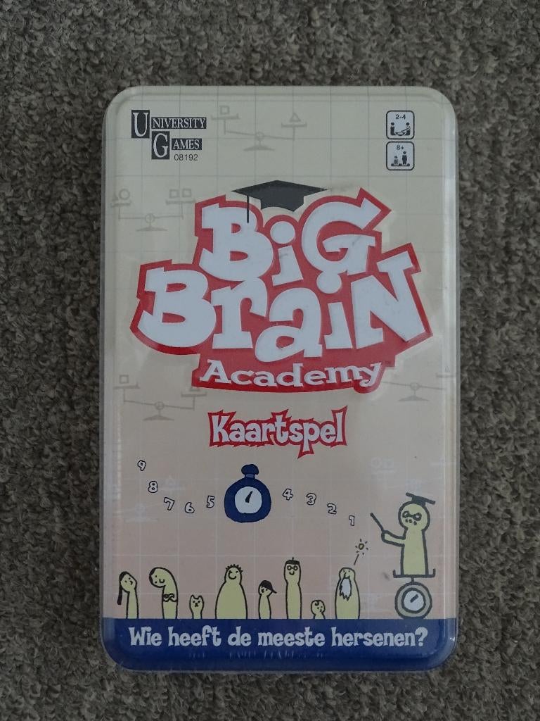 Big Brain Academy kaartspel (NIEUW), Ophalen, Nieuw, University Games