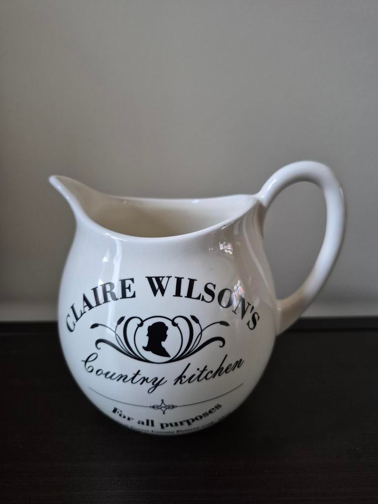 Claire Wilson's sauskan/melkkannetje te koop, Huis en Inrichting, Keuken | Servies, Overige typen, Ophalen of Verzenden, Zo goed als nieuw