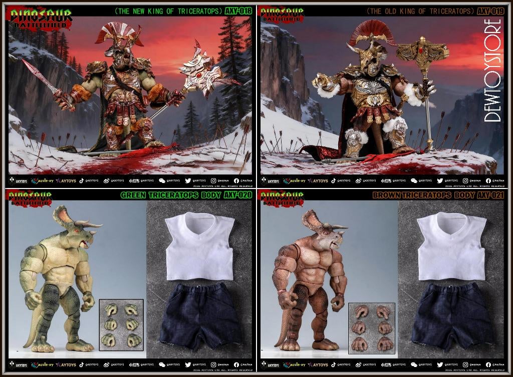 [Pre-order] AXYToys AXY Toys - Dinosaur Battlefield, Verzenden, Nieuw