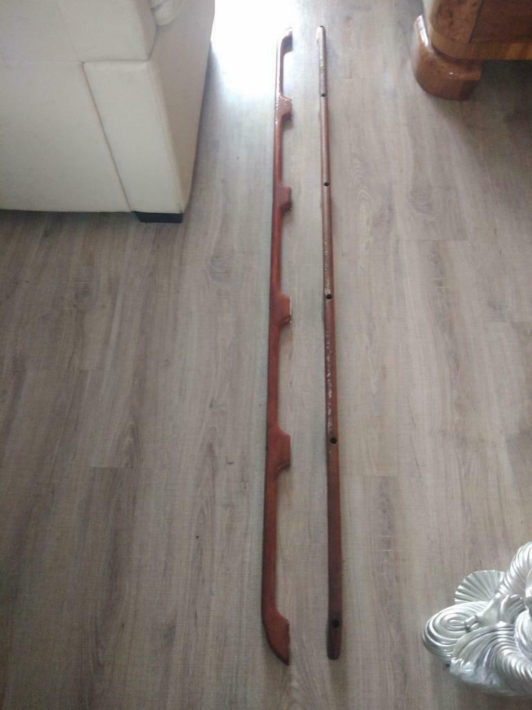 Teak houten boot railing, Ophalen of Verzenden, Zo goed als nieuw