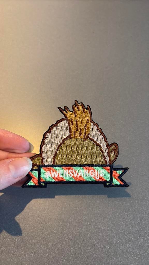 Embleem carnaval stichting gijsje eigenwijsje, Ophalen of Verzenden, Nieuw, Carnaval, Accessoires
