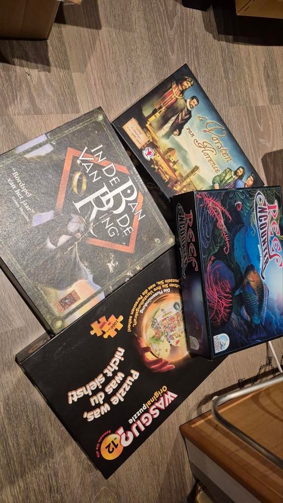 Bordspellen en Wasgij puzzle, Hobby en Vrije tijd, Gezelschapsspellen | Bordspellen, Ophalen of Verzenden, Zo goed als nieuw