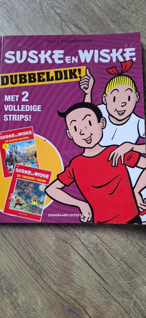 Suske en Wiske, de blikken bluster en de tikkende tinkan, Eén stripboek, Ophalen of Verzenden, Zo goed als nieuw