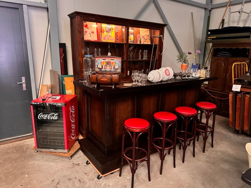 Huisbar thuisbar barretje toog kroeg bar mancave café, Huis en Inrichting, Barren, Gebruikt, Ophalen of Verzenden