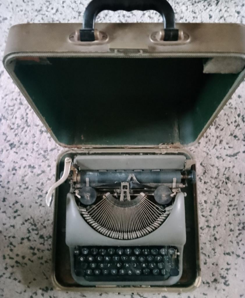 Remington portable (No. 5 De Luxe) in koffer, Diversen, Typemachines, Ophalen of Verzenden