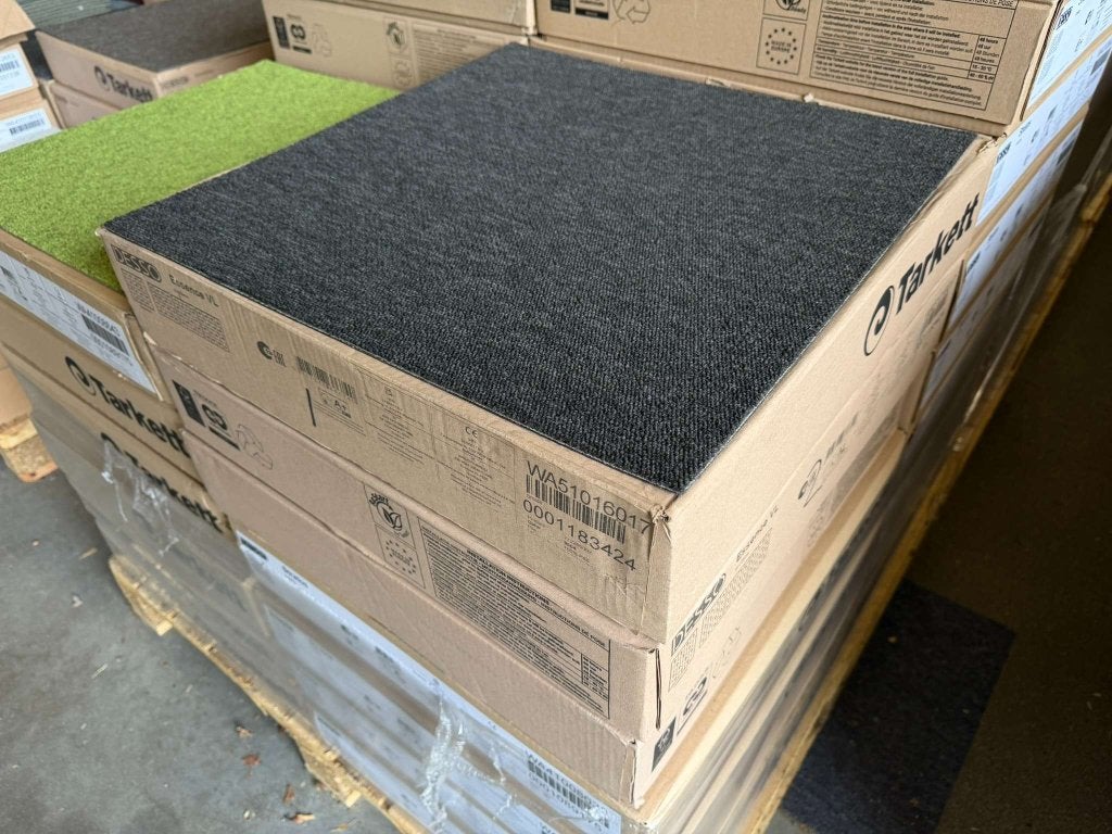 Desso Esscence 9504  grijs 50x50cm tapijttegels nieuw, Niet ingevuld, Niet ingevuld, Nieuw, Geel