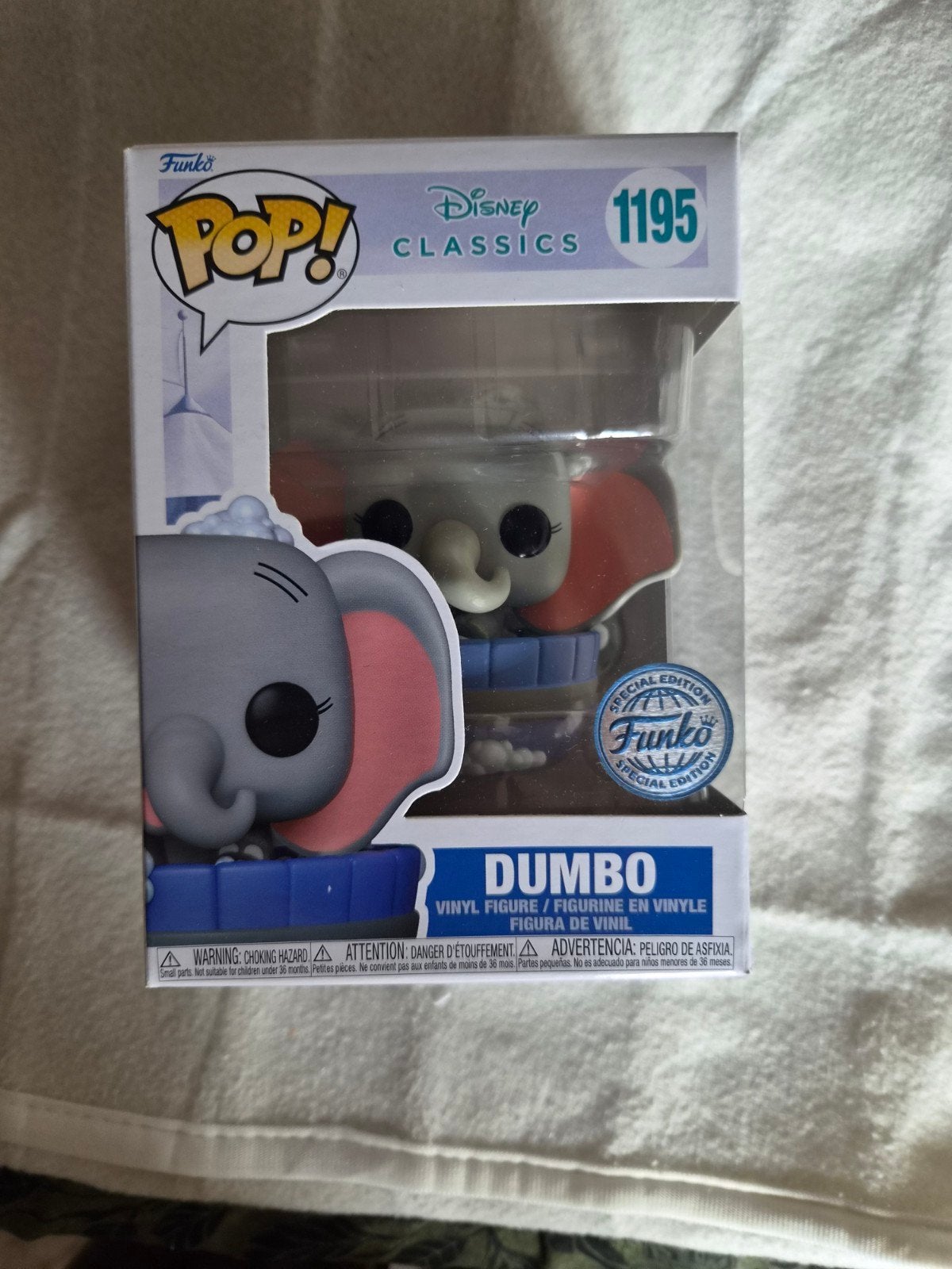 Funko Pop! Disney Dumbo #1195, Ophalen of Verzenden, Zo goed als nieuw