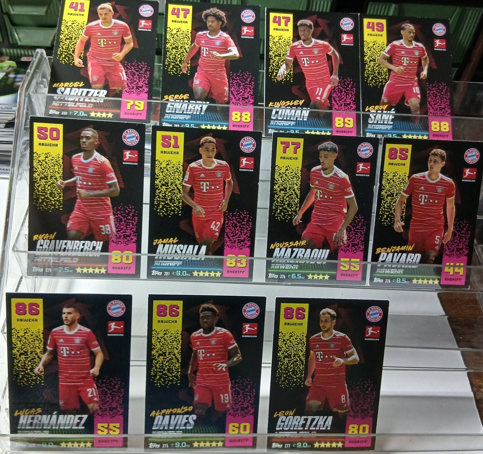 Voetbalkaarten Bayern München - Diverse Spelers, Ophalen of Verzenden