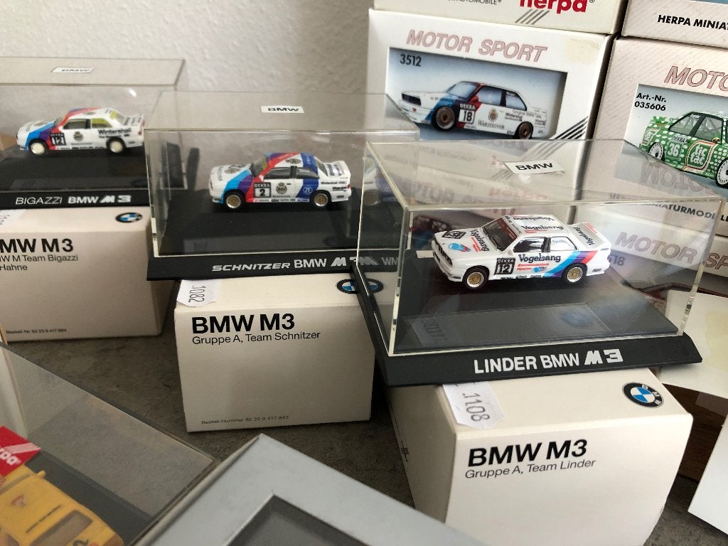 Mdl.091 / Herpa BMW E30/E36 Motorsport DEALER schaalmodellen, Ophalen of Verzenden, Nieuw, Auto, Herpa