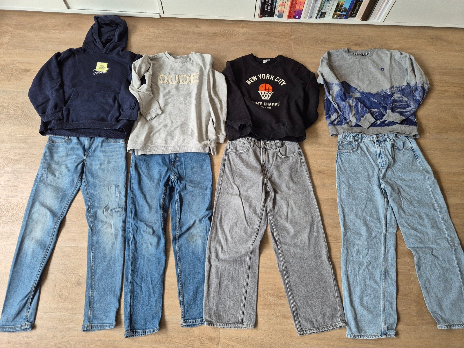 Kledingpakket jongens maat 152, Gebruikt, Trui of Vest, H&M, Ophalen of Verzenden