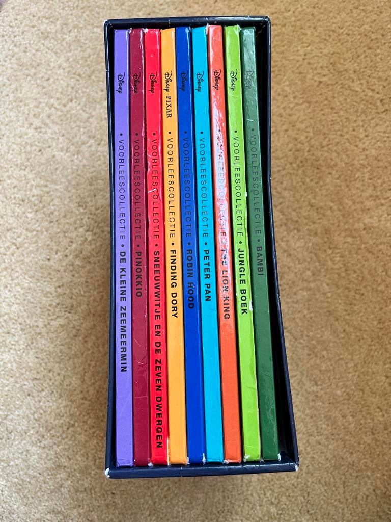 Disney Voorleescollectie - 9 Boeken Boxset, Boeken, Kinderboeken | Jeugd | onder 10 jaar, Gelezen, Sprookjes, Ophalen of Verzenden