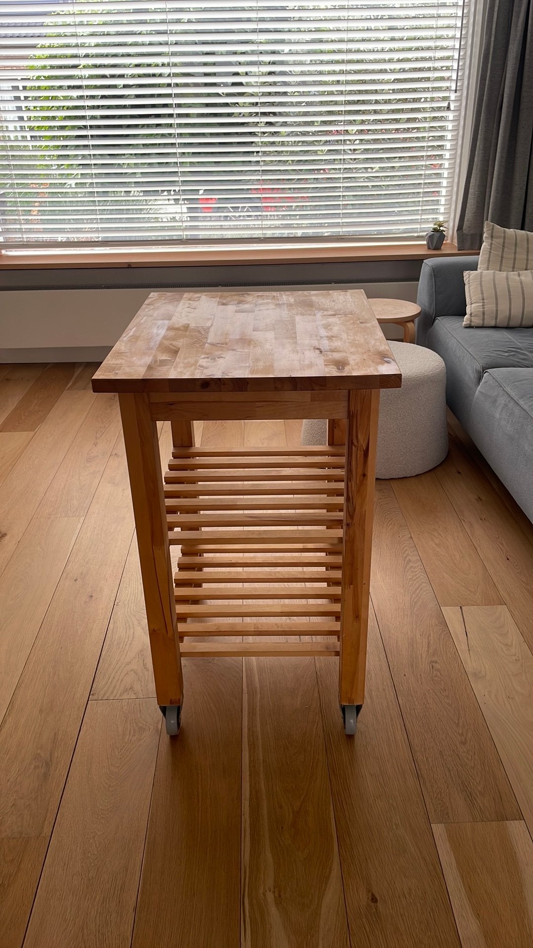 Ikea Bekvam keukentrolley, Ophalen, Gebruikt, 25 tot 50 cm, Rechthoekig