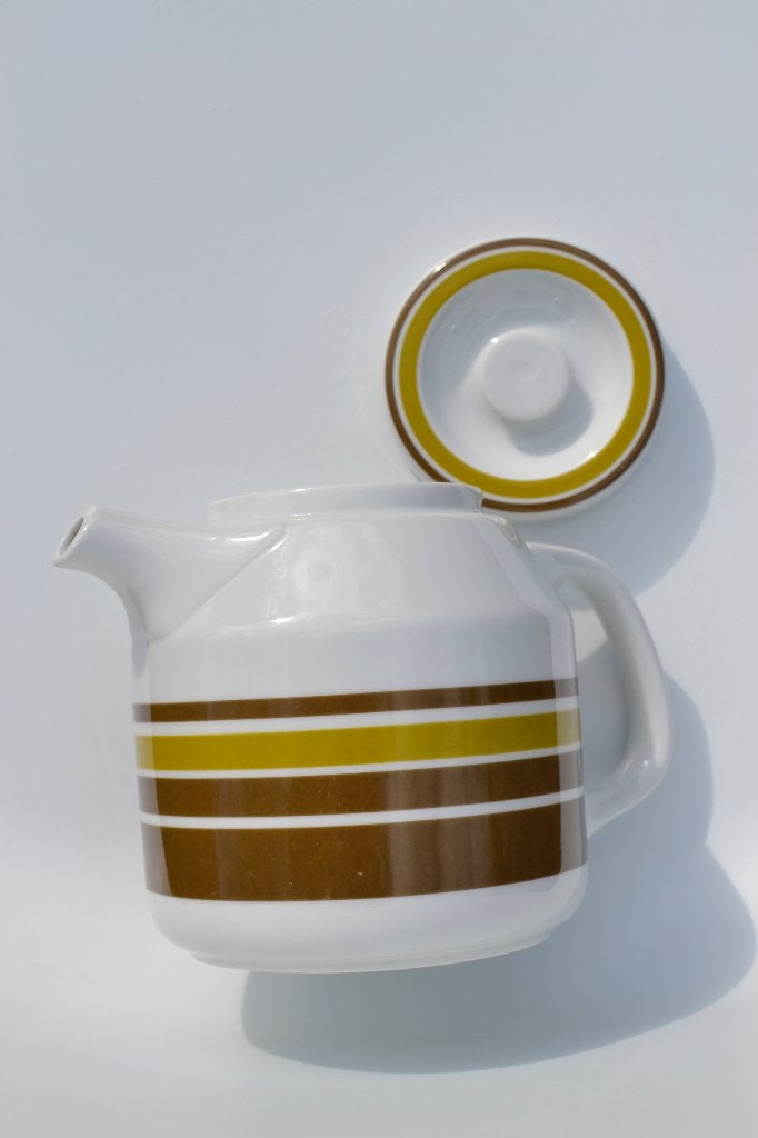 Stoere theepot jaren 70 Hans Theo Baumann Arzberg Form 3000, Huis en Inrichting, Overige materialen, Overige merken, Ophalen of Verzenden