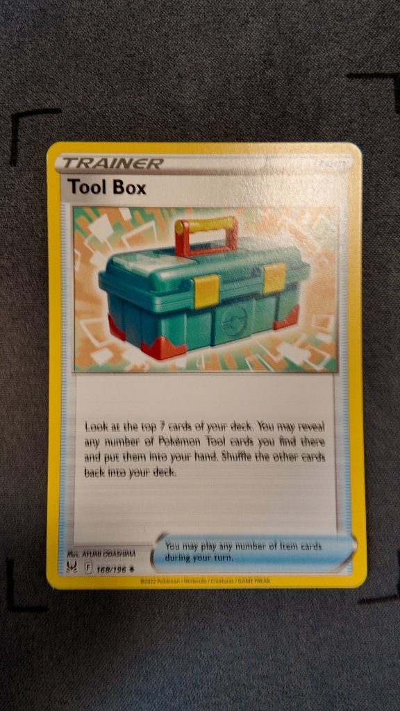 Tool Box 168 Lost Origin | Pokemon kaart, Ophalen, Nieuw, Losse kaart