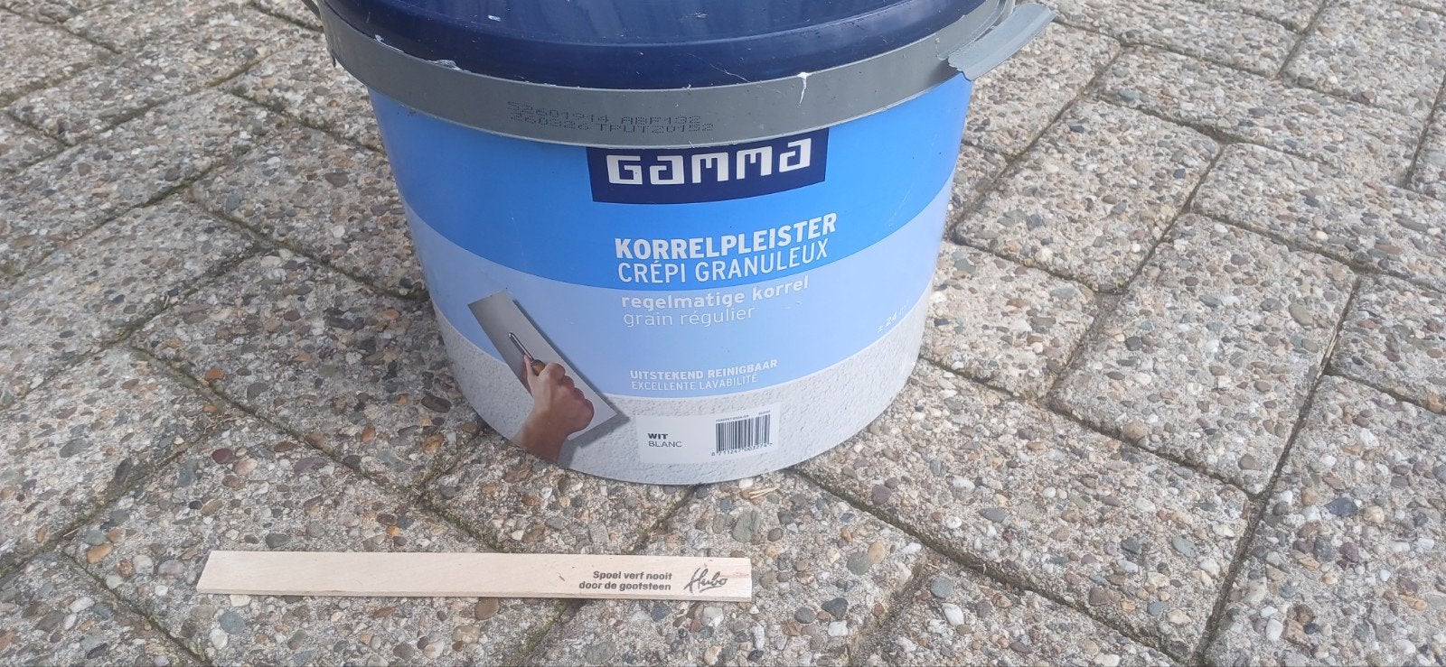 Gamma Korrelpleister Regelmatige Korrel Wit, Ophalen, Zo goed als nieuw, Overige typen