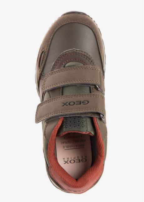 Geox respira Pavel klittenbandschoenen olijfgroen sneaker 36, Schoenen, Nieuw, Ophalen of Verzenden, Jongen