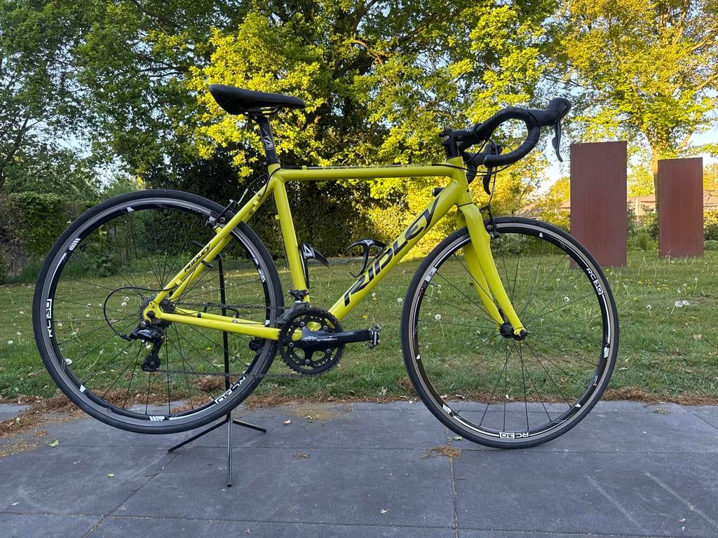 Ridley Racefiets - Geel, Shimano Sora,, Fietsen en Brommers, Fietsen | Racefietsen, 28 inch, Aluminium, Zo goed als nieuw, 15 tot 20 versnellingen