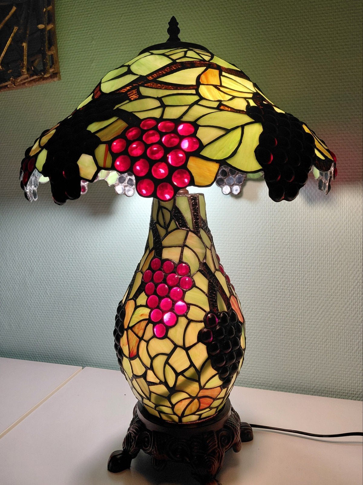 Tiffany lamp, Ophalen, Tiffany lamp