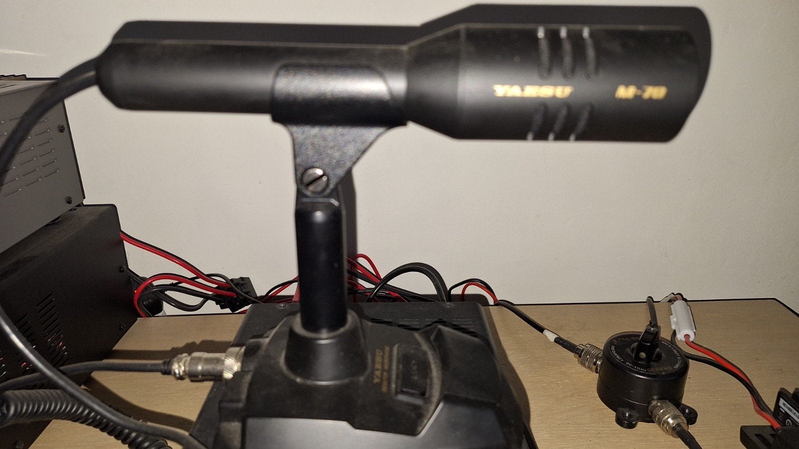 yaesu m70 tafel microfoon, Ophalen of Verzenden, Zo goed als nieuw, Microfoon