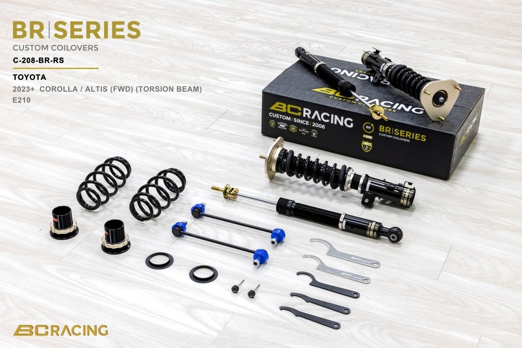 BC Racing schroefset verlaging - Toyota Corolla E21 23+, Ophalen of Verzenden