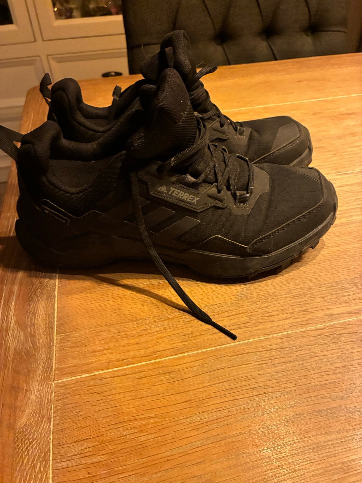 Adidas Terrex Wandelschoenen Maat 44 Zwart, Zwart, Ophalen of Verzenden, Gedragen, Wandelschoenen of Bergschoenen