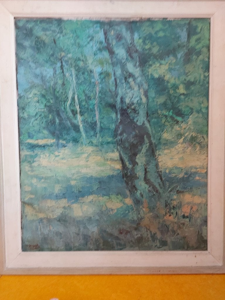 Schilderij Gerrit Polder, Antiek en Kunst, Kunst | Schilderijen | Klassiek, Ophalen, Nederlandse school, Doek, Landschap
