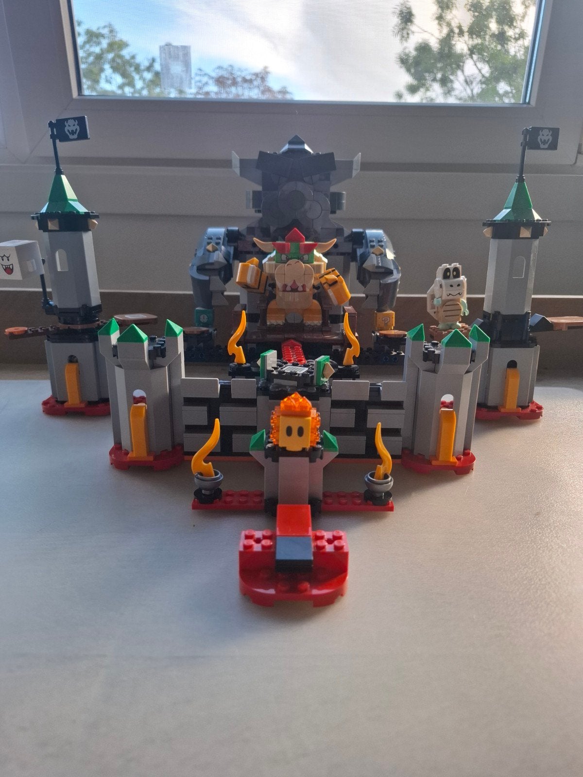 71369 – LEGO Super Mario Bowser's Kasteel Baasgevecht, Gebruikt, Overige thema's, Lego, Ophalen of Verzenden