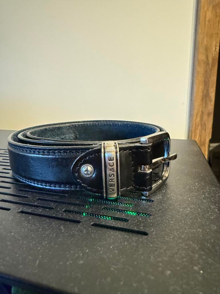 Versace Riem, Ophalen of Verzenden, Zo goed als nieuw, Zwart