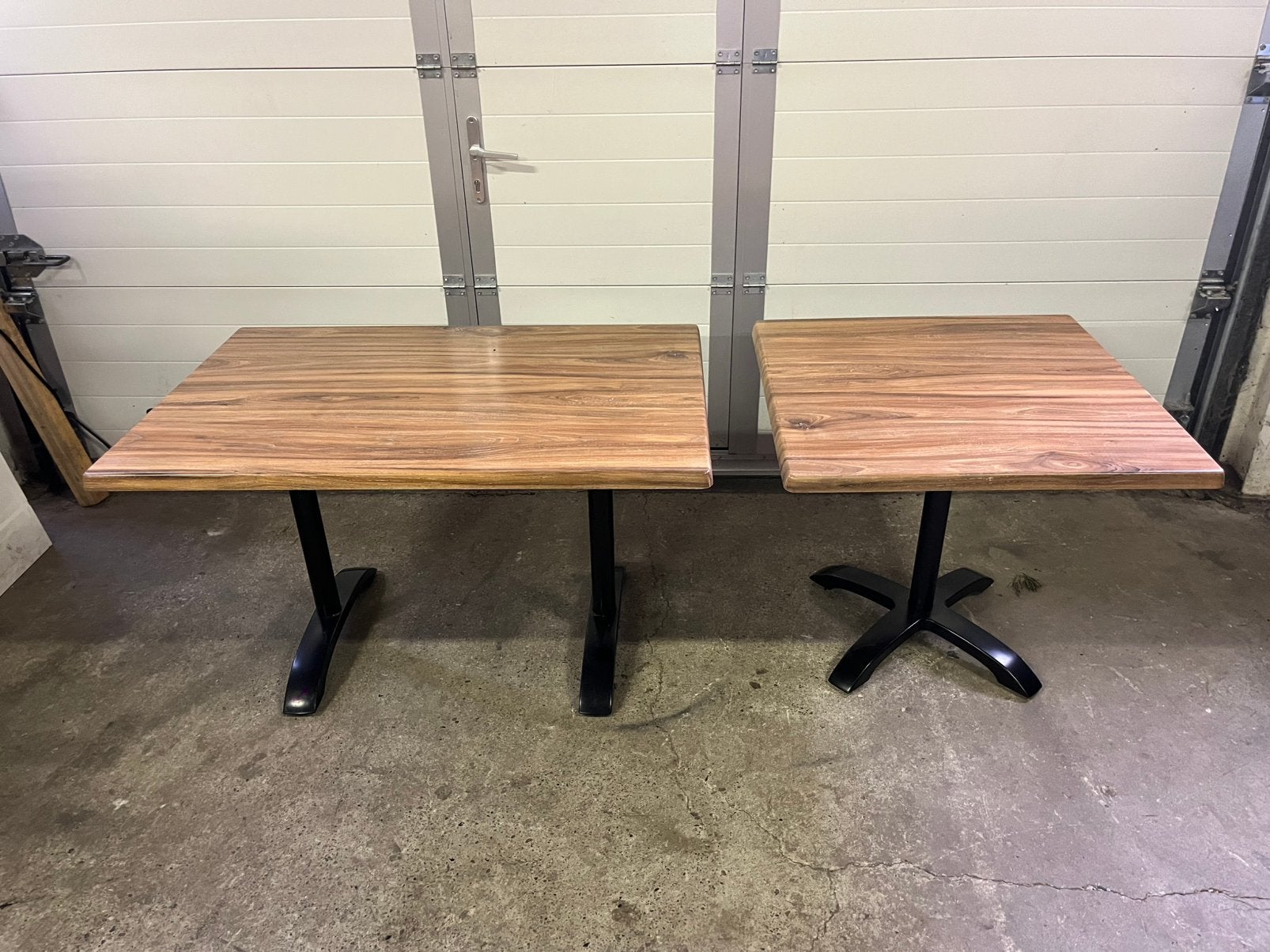 13 stuks Horeca Terras Tafels werzalit 120x80 en 80x80 cm, Ophalen, Zo goed als nieuw