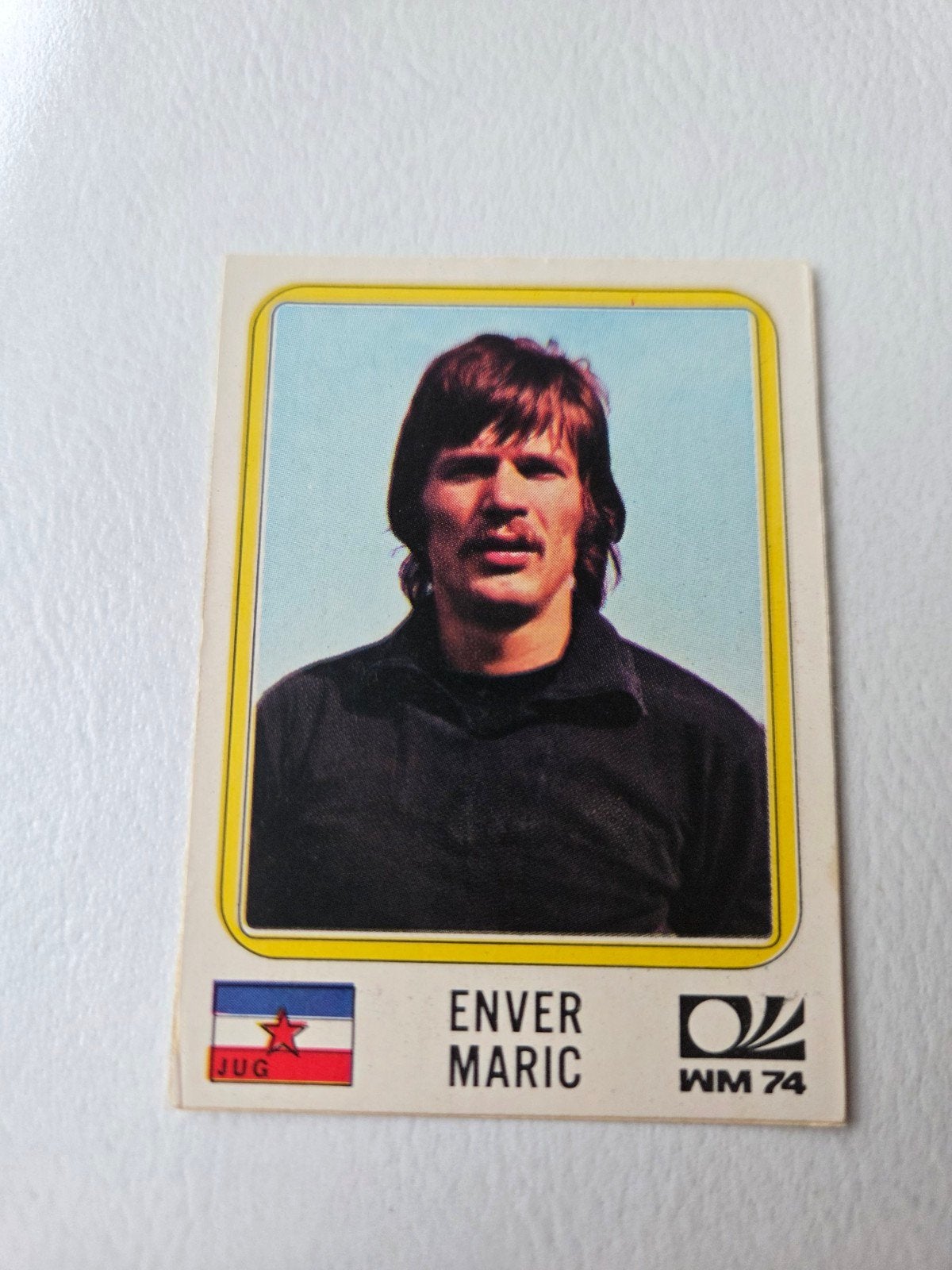 Panini WK 74, Hobby en Vrije tijd, Stickers en Plaatjes, Ophalen of Verzenden, Zo goed als nieuw, Sticker