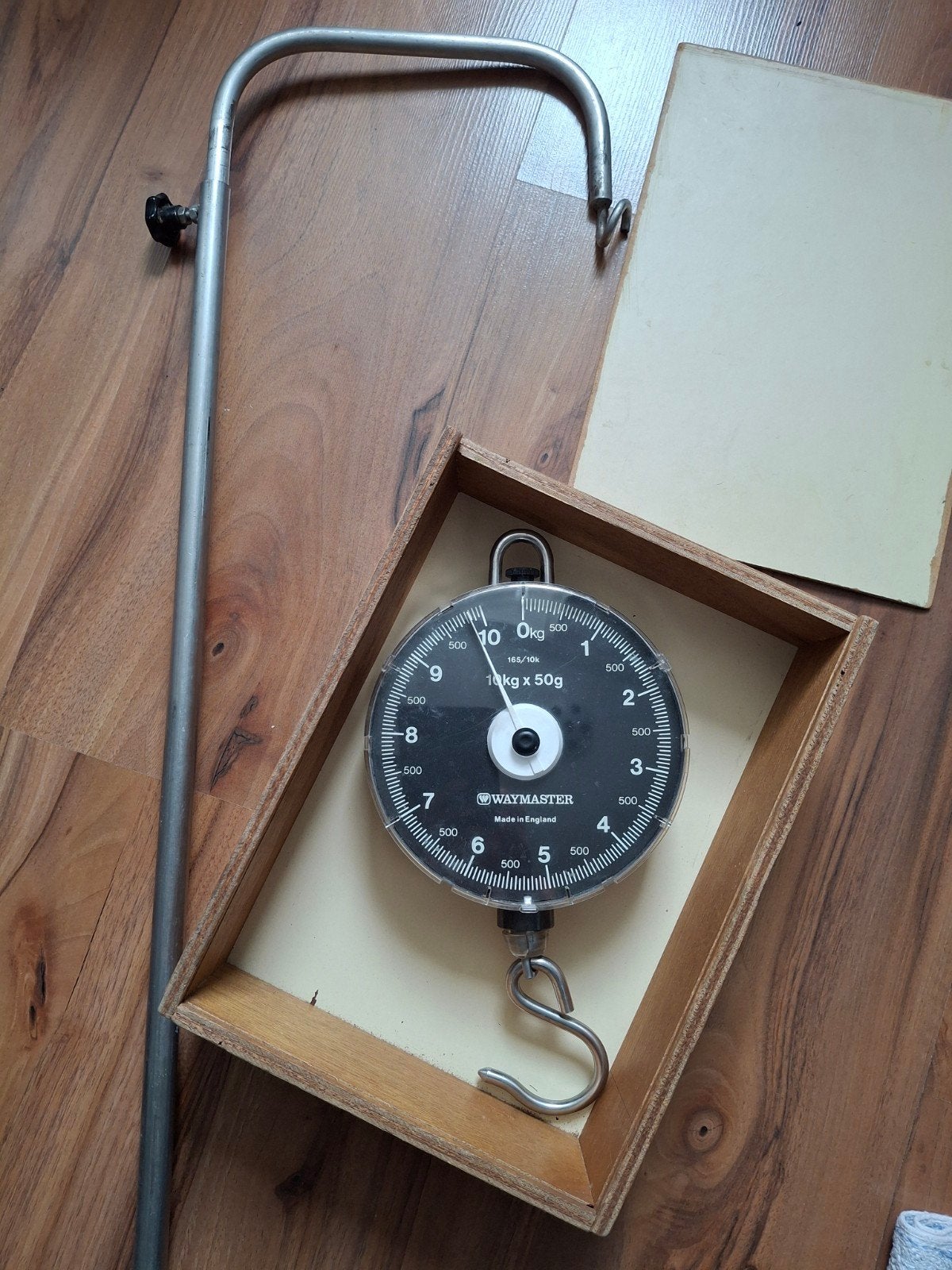Waymaster weegschaal  / weegklok (met uitschuifbare stok), Ophalen, Gebruikt