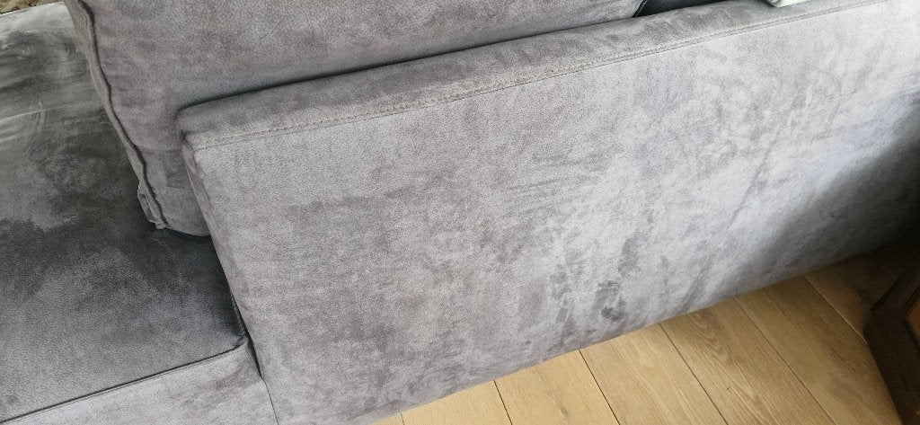 Bankstel 4 jaar oud, Ophalen, Zit en ligt lekker, kunnen 4-5 persoenen op., 125 tot 150 cm, Hoekbank