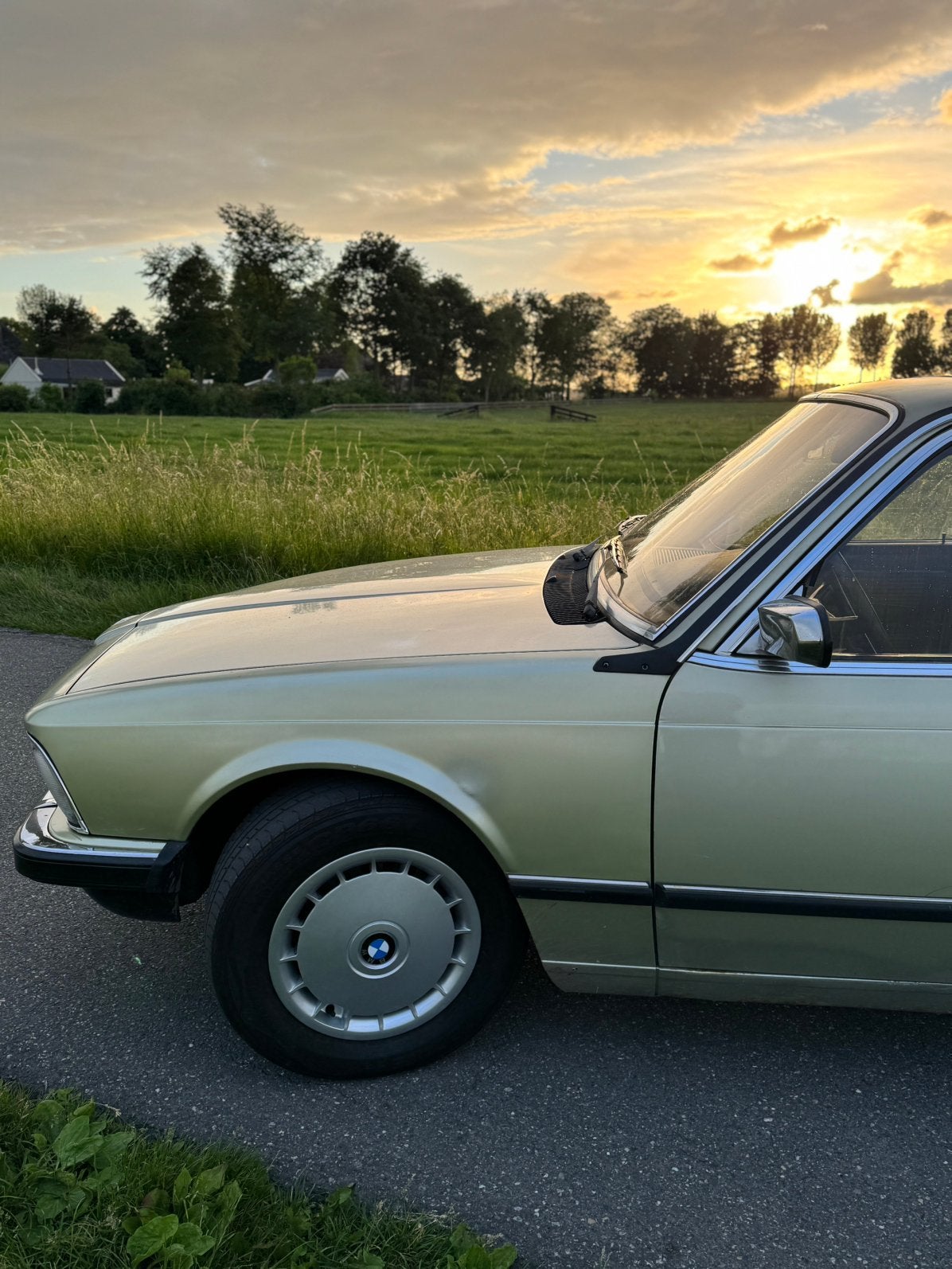 BMW E23 733i 1977 Groen. Oldtimer, LPG, APK en MRB vrij!, foto 11