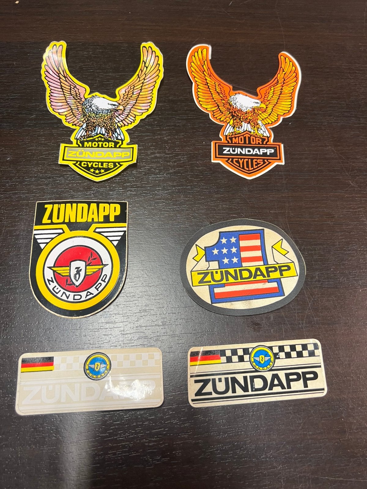 Zundapp Stickers Nos Oldschool, Fietsen en Brommers, Ophalen of Verzenden, Zo goed als nieuw, Overige typen