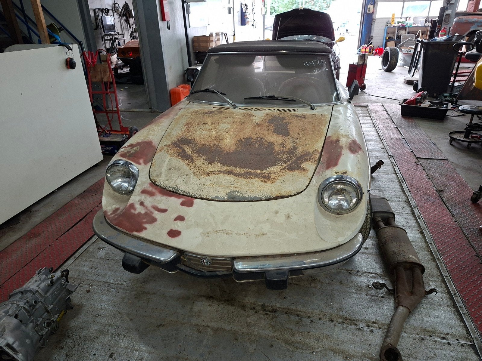 Te koop oldtimer Alfa spider project., Auto's, Particulier, Te koop