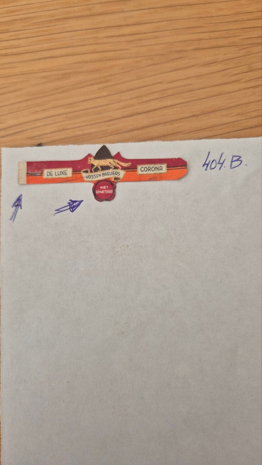 Sigarenbanden Tegelen, Ophalen, Zo goed als nieuw, Sigarenbandjes