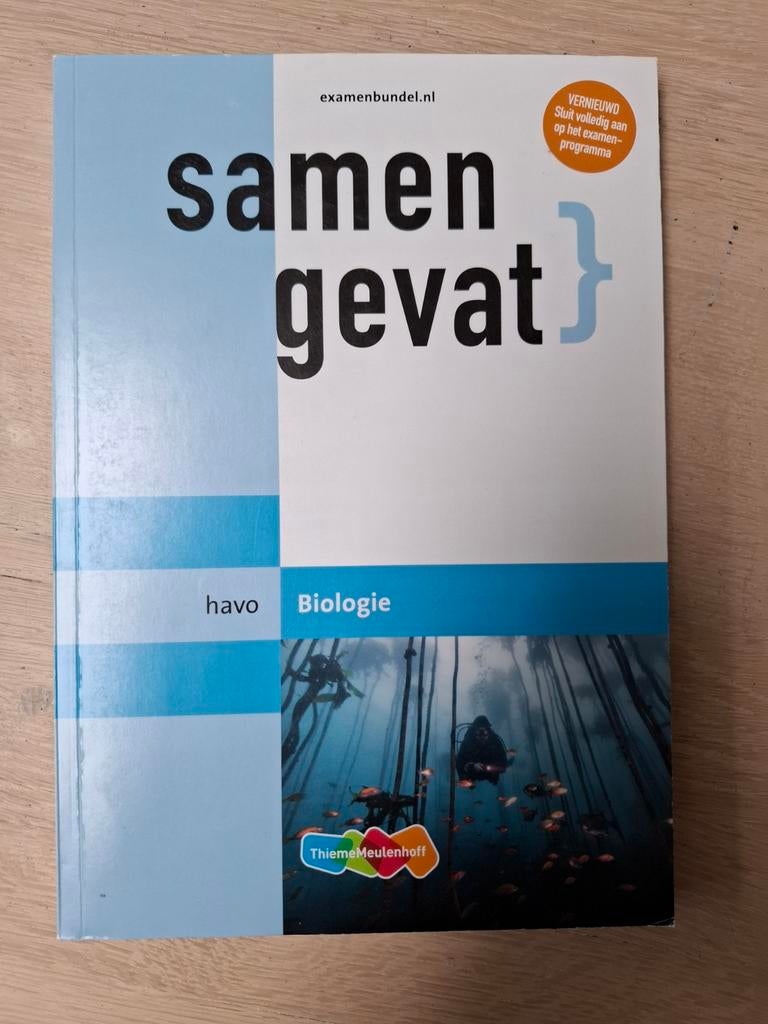 Samengevat  en Examenbundels, Boeken, Schoolboeken, Biologie, Ophalen of Verzenden, Zo goed als nieuw, HAVO