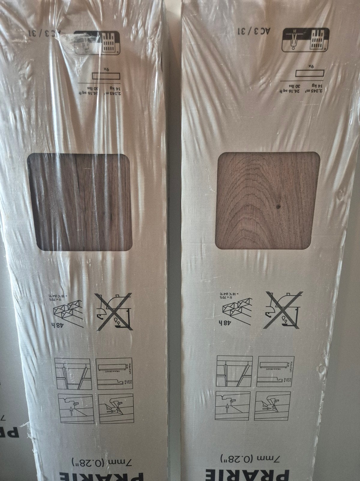 Prärie Kliklaminaat Ikea, gratis op te halen, Ophalen, 50 tot 150 cm, Nieuw, 10 m² of meer