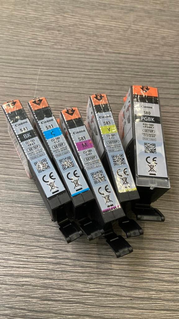 Catridges printer Canon TS705 / TS6350, Ophalen of Verzenden, Nieuw