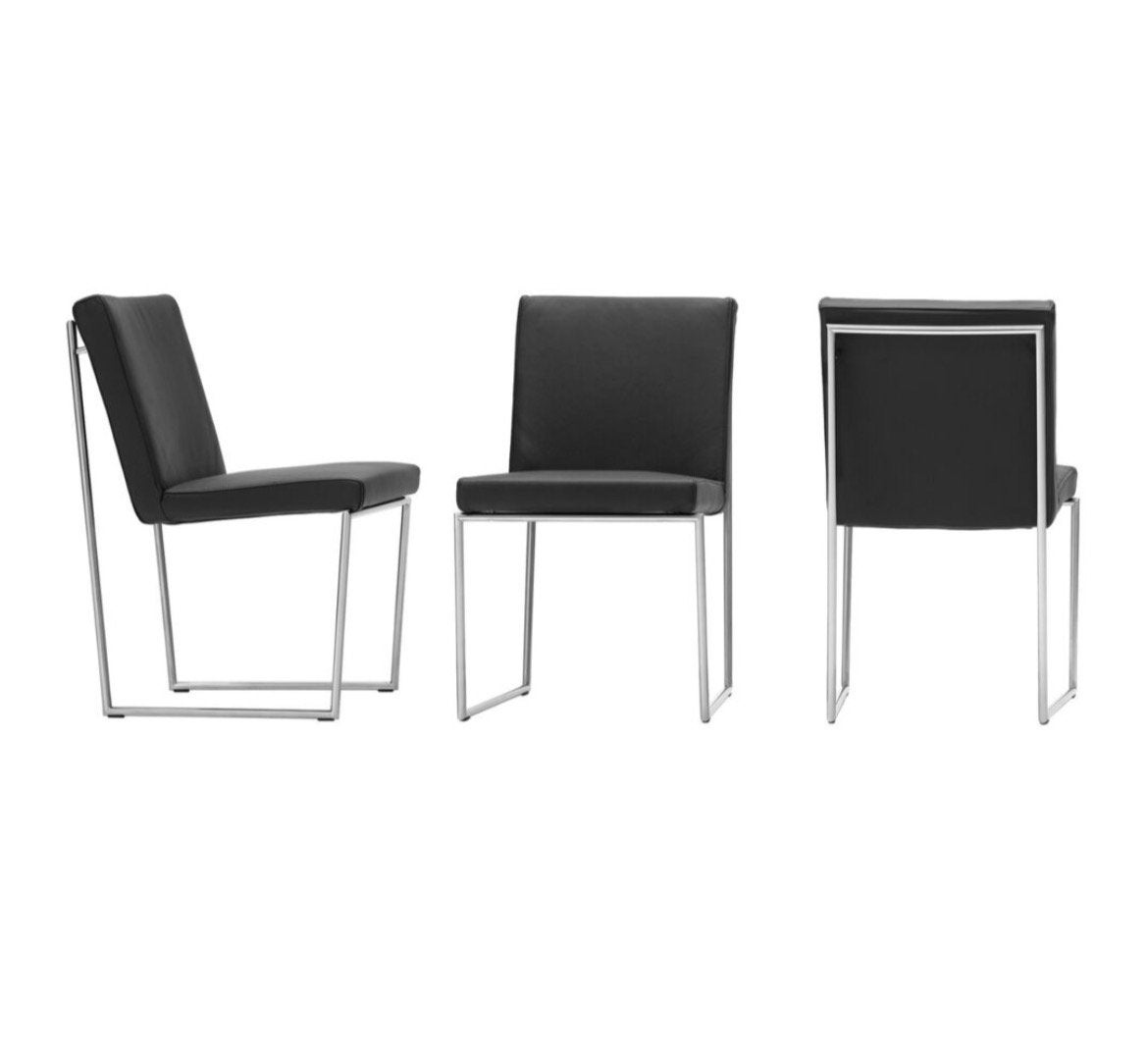 Harvink Point eetkamerstoel 6 stuks, Ophalen, Modern Harvink klassieker, herkenbaar frame, Zo goed als nieuw, Vijf, Zes of meer stoelen