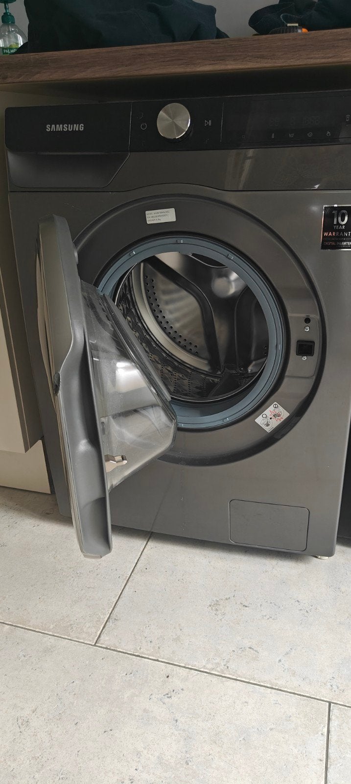 Samsung AddWash WW80T654ALX 8 kg Wasmachine, Ophalen, 1200 tot 1600 toeren, 8 tot 10 kg, Handwasprogramma